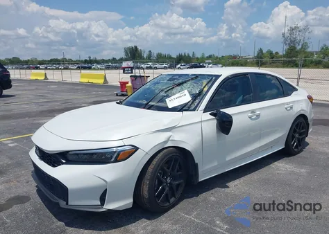 2025 Honda Civic Sport z USA, uszkodzony, nr VIN 2HGFE2F52SH525992